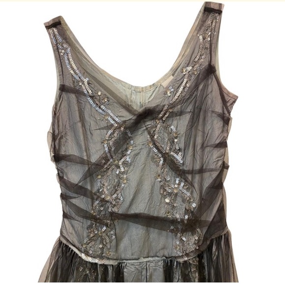 NWT Mist Silk Taffeta dress - Picture 1 of 10